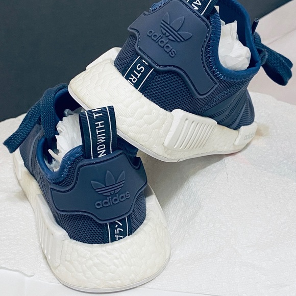 SOLD!!! SOLD!! GORGEOUS ADIDAS NMD R1 BLUE WHITE. - Picture 5 of 6